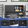 Anxxsu Metal Wall Cabinet with Locking Door and Shelf, Hanging
