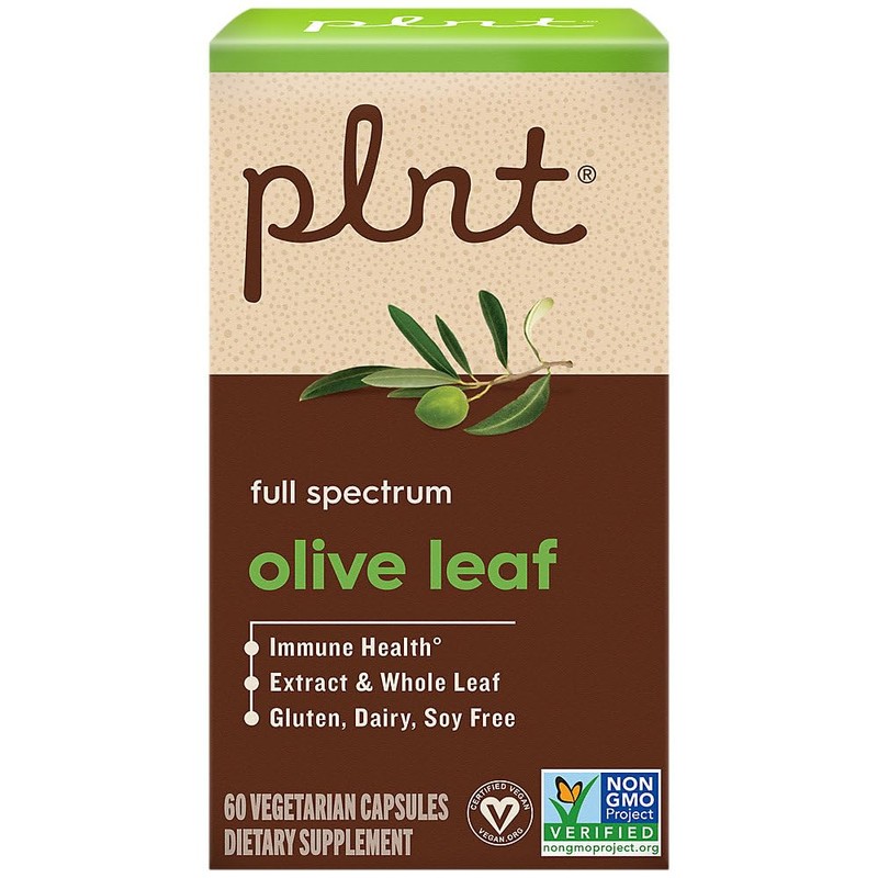 Olive Leaf, Full Spectrum, Supports Immune Health (60 Vegetarian Capsules)