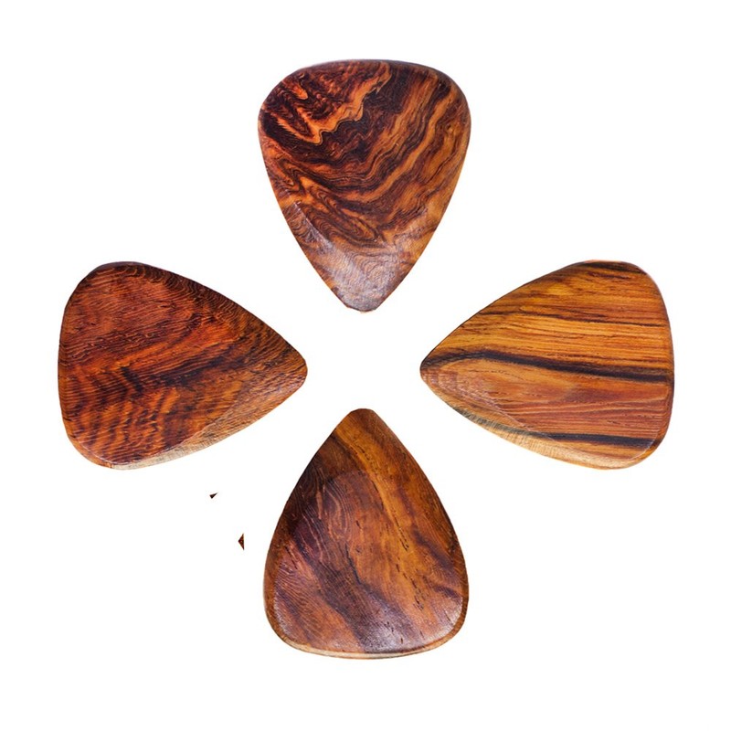 Timber Tones Acoustic Guitar Plectrums (Tin of 4)