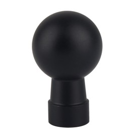 Rigdance Aluminum 1/4 Female Thread to 17mm Ball Adapter, Compatible with Garmin Dash Cam GPS Mount and 17mm Socket Phone Mount, All Metal