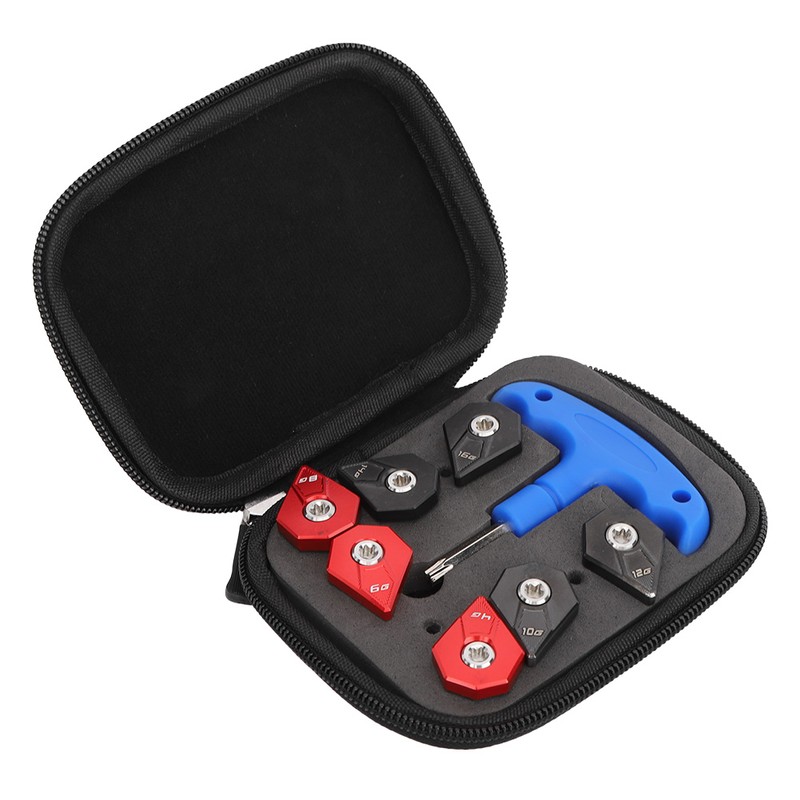 Portable Quality Golf Clubs Head Wrench Accessory with 7 Weight
