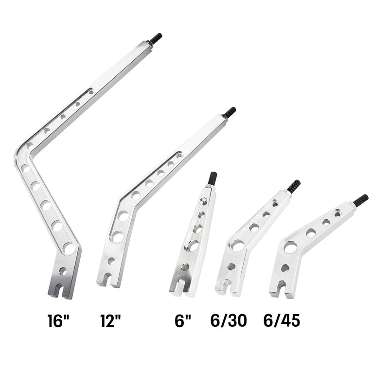 Speedway Motors Machined Billet Aluminum Shift Lever, with Holes, 12