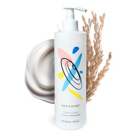 Rice Shine Crema Hidratante Corporal Aceite Germen Arroz Skin Care Más Vitamina Que Argán 100 Natural Firmeza Prevención Estrías Cicatrices