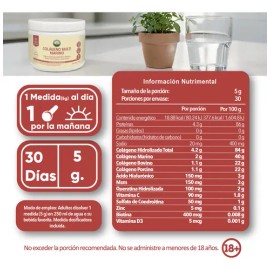Colageno Multi Marino, Bovino Y Porcino Con Msm + Pasiguaro
