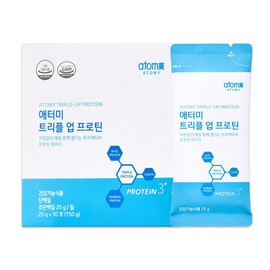 Atomy Triple Up Protein 25g x 30 packets x 1 box super protein protein powder / 애터미 트리플 업 프로틴 25g x 30포 x 1박스 초단백질 프로틴 파우더