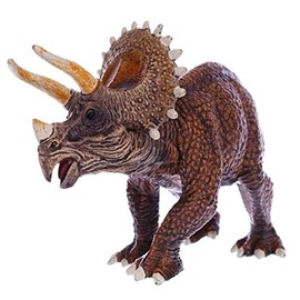 SanDoll Triceratops Dinosaur Figure, Realistic Model, Jurassic Period, 7.9 inches (20 cm), Reptiles, Impressive, Herbivore, Children's Toy, Present, Display