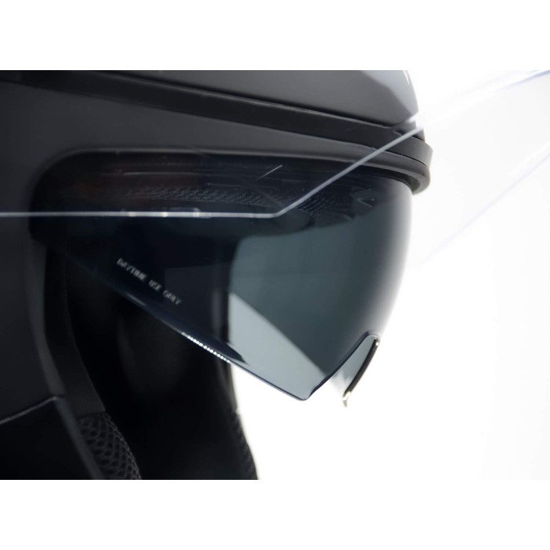 Vega Helmets Magna Advanced Open Face Motorcycle Helmet w/Sunshield, Matte
