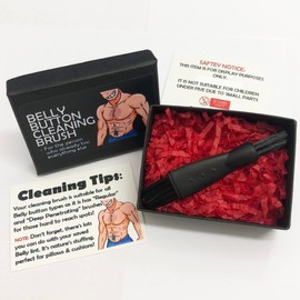 Belly Button Cleaning Brush - Novelty Gift Idea - Ideal For Birthday Presents, Wedding Favours, Party Bags etc