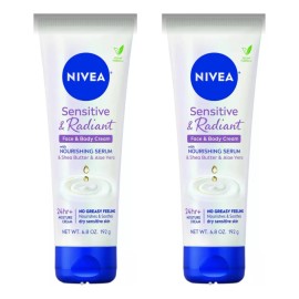 2 Nivea Sensitive & Radiant Cara Y Cuerpo 192g Sensitive Radiant