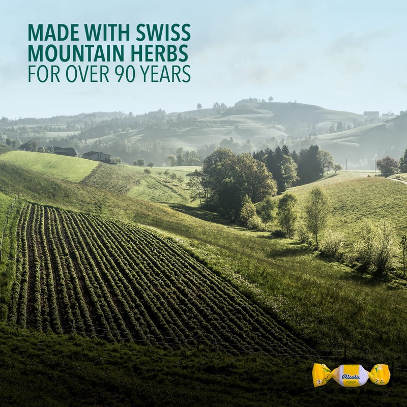 Ricola Menthol Centres Cough Drops