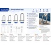 DAUMLINK Grillo rotondo lungo 10 mm, Acciaio inox A4 (AISI