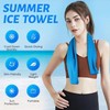 Cooling Microfiber Towels for Neck and Face – Soft, Breathable,