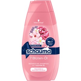 SCHAUMA Shampoo 2 x 400 ml 7 Flower Oil