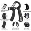 Grip Strengthener Kit 7 Pack, Adjustable Resistance Forearm Exerciser, Finger