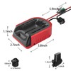 2 Pack Power Wheel for Craftsman V20 20V Battery Adapter,