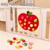 Baby Felt Board Play Food Toy Set for Pretend Kitchen