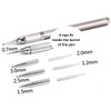 Crafter's 8 in 1 Embossing, Scoring and Stylus Tool (Silver/Gold