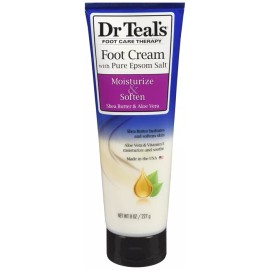 DR TEAL'S MOISTURIZE FOOT CREAM 8OZ