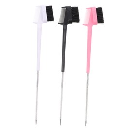 Beavorty Essential Makeup Tools Eyebrow Brush Eyelash Comb Kit Hair Bristles for Smooth Brows Lashes