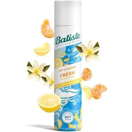 Batiste Shampoo en Seco Fresh 200 ml. Refresca el Pelo Sin Usar Agua, Absorbe el Exceso de Grasa de la Raíz, Brinda Volumen y Textura, Neutraliza Olores.