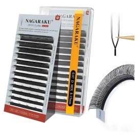 Blister Extensiones De Pestañas Nagaraku 2d Uu Pestaña