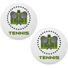 Set of 2 Tennis Ceramic Cabinet Drawer Knobs
