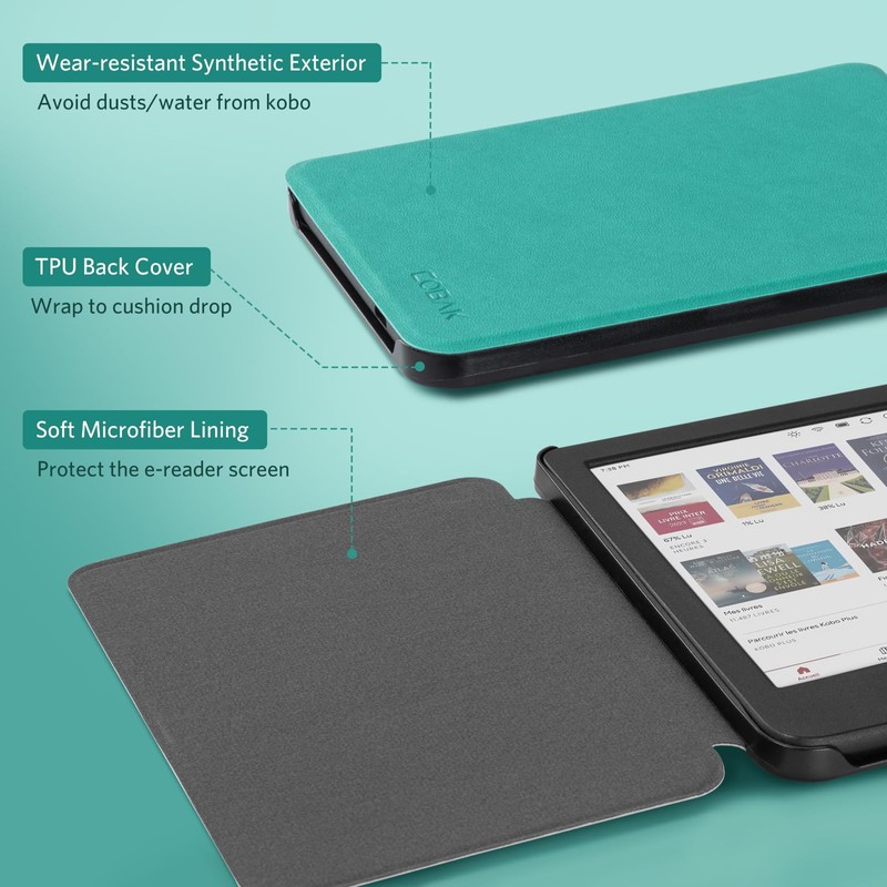 Cobak Case for 6" Kobo Clara Colour | BW |