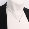 Laracristy sv925 Charm Stella Star Women's Men's Silver Pendant Necklace,