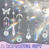 Jokureao 400Pcs Crystal Suncatchers Kit, DIY Suncatchers for Windows, Garden,