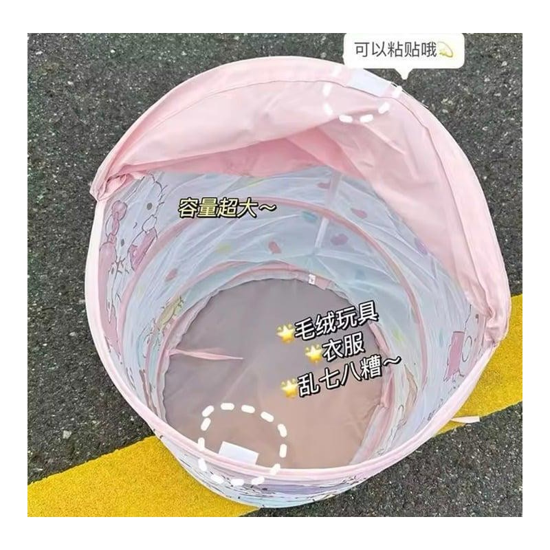 Sanrio Little Twin Stars Foldable Laundry storage basket/hamper