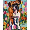 2026 Planner: Vibrant Dogs Boxer: Stylish Weekly and Monthly Organization