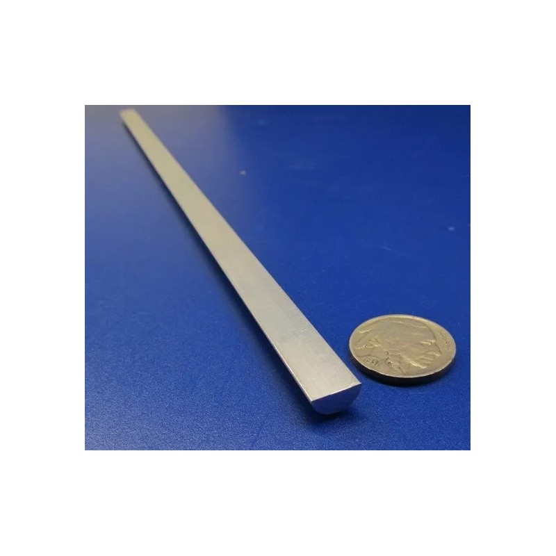 Basic Aluminum Half Round Rod (.375") 3/8" Dia, x 1