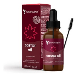 Aceite De Ricino Puro, Para Pestañas Y Cejas  Aplicadores