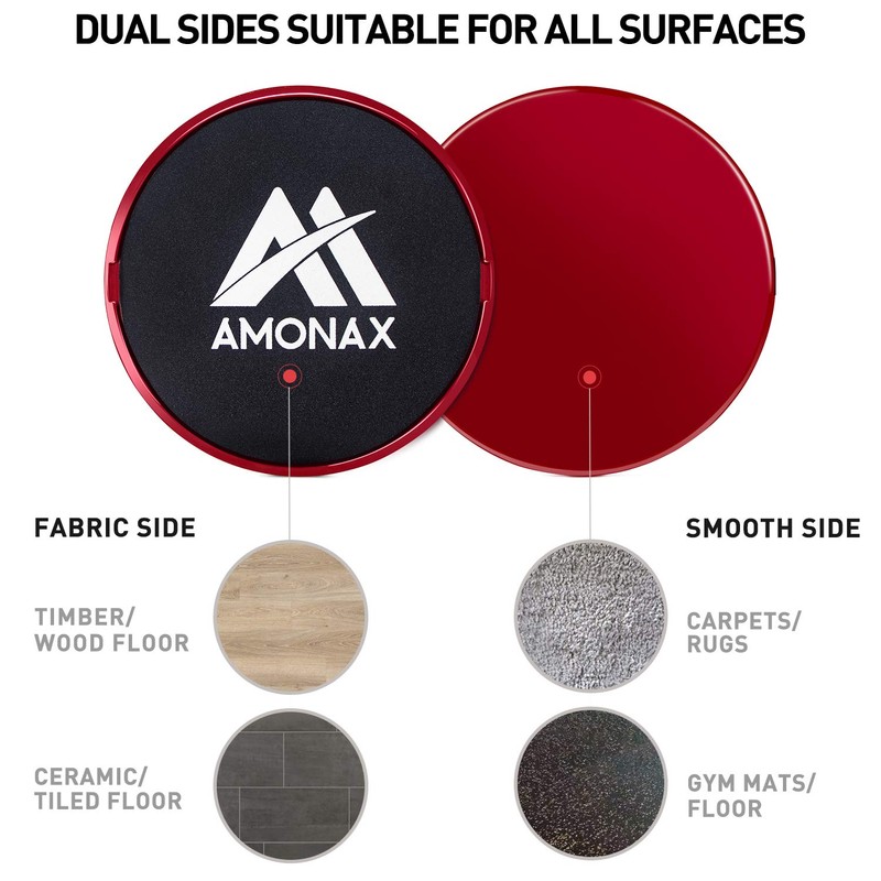 Amonax Sliders for Working Out, core Sliders for ab Workouts,