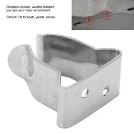 Spring Clamp Stainless Steel Spring Clamp Holder Clamp Adjustable Spring Clamp for Boat Yacht Canoe (2938S)