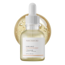 Suero de vitamina C con niacinamida, ácido hialurónico y adenosina - Suero hidratante para una piel brillante - Suave brillo de la piel para un tono u