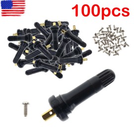 Topgearsltd 100x TPMS Tire Pressure Sensor Valve Stem For Ford Fusion Taurus Transit Connect