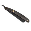 Sandalwood Handle Vintage Straight Manual Razor Holder Stainless Steel Beard