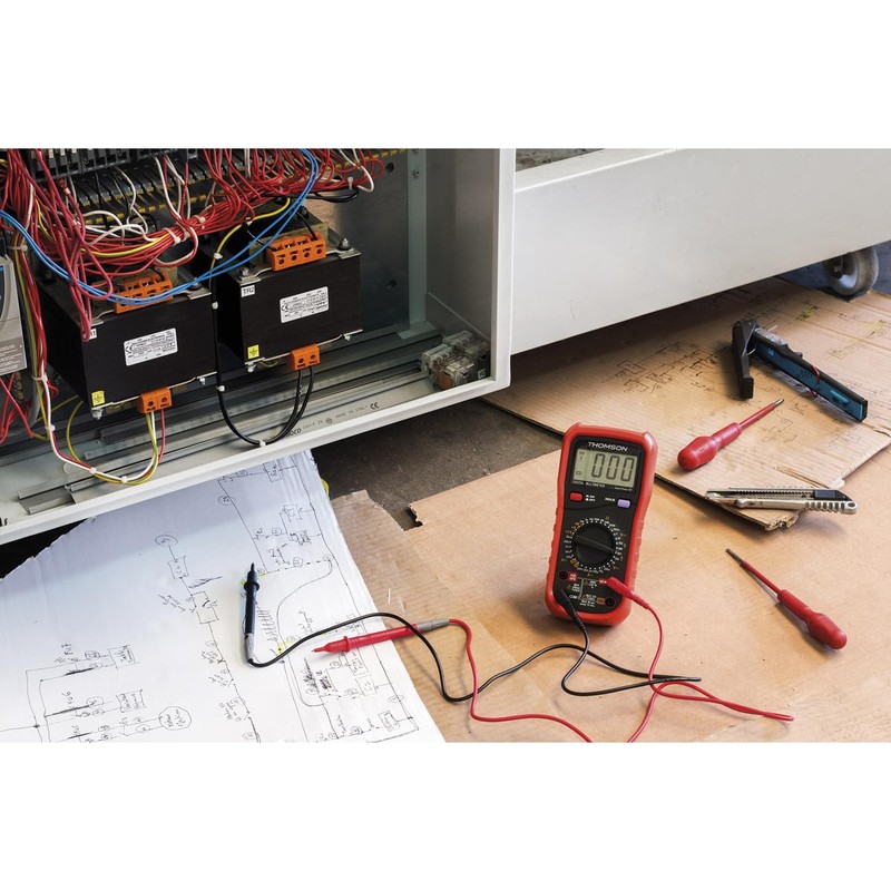 Thomson 8 Function Shock Resistant Digital Multimeter CAT III 600V