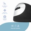 R-Go HE Ergonomic mouse, Medium (165-193mm), Left Handed, wireless, 500-1750dpi,