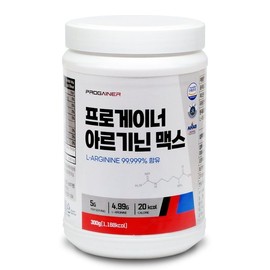 프로게이너 아르기닌맥스 300g 아미노산 보충제 ProGainer Arginine Max 300g Amino Acid Supplement