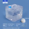 Portable Water Container Collapsible 10L/15L/20L Foldable Bucket for Camping Hiking