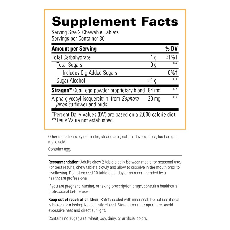Integrative Therapeutics ALLQLEAR - Fast-Acting Seasonal Support* - Immune System