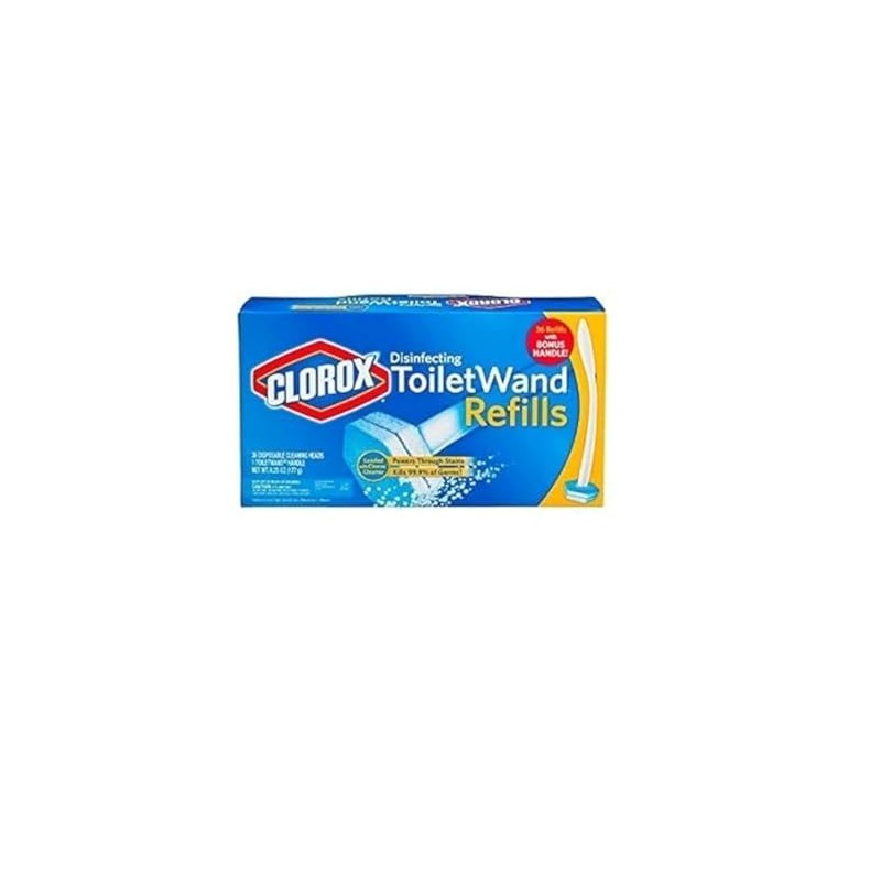 Clorox Toiletwand Refills + Wand model 30814, 36 Count(Pack of