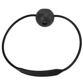 Diving Scuba Tank Cylinder Banger Knocker Ball Underwater Signal Device for Outdoor Sport(Black Strap Black Ball )