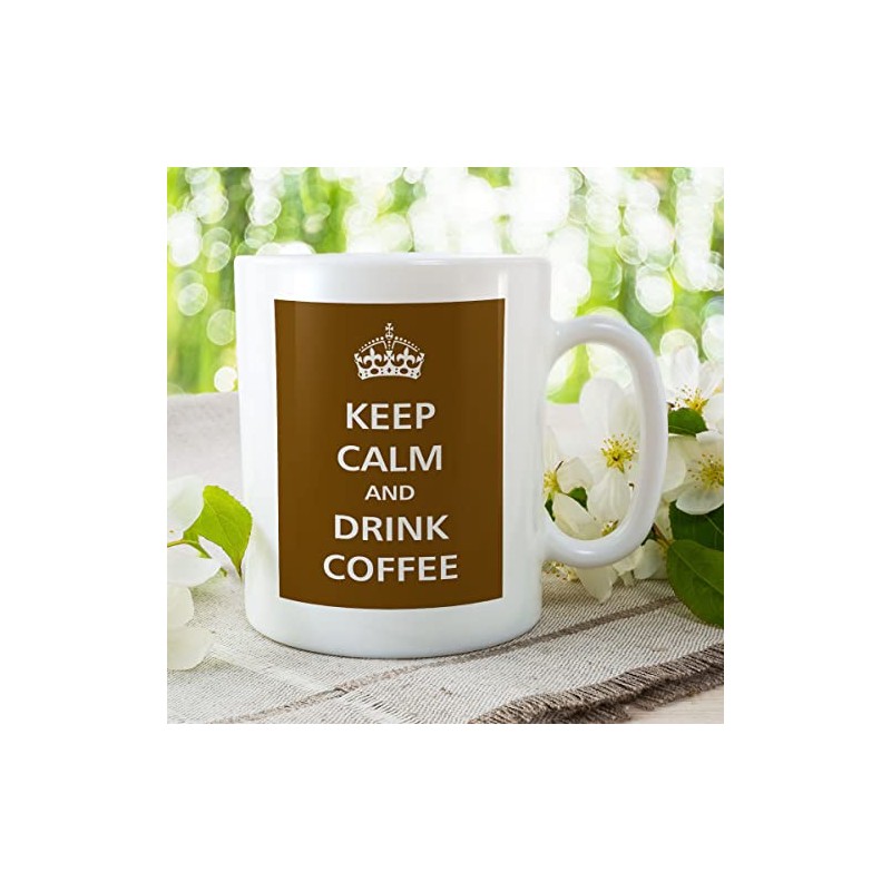 Victorian Printing Co - Keep Calm - and Drink Coffee,