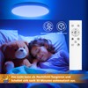 OUILA LED Ceiling Light Dimmable 24 W RGB Colour Changing