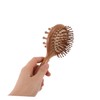 VICASKY Wooden Scalp Comb Dual-sided Hair Care Tool for Relaxing
