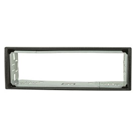 tomzz Audio 2457-047 Radio Fascia Metal Slot Compatible with VW Golf II Jetta II Bus T4 Transporter Black