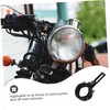 FELTECHELECTR Motorcycle Headlight Bracket Sturdy Mounting Fixture for Front Fork